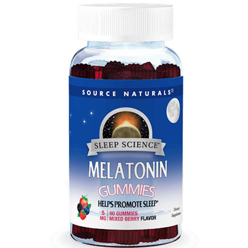 Sleep Science Melatonin Mixed Berry (Source Naturals) Front