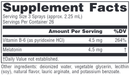 sleep science melatonin nutraspray source naturals supplement facts