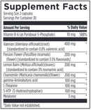 sleep complex designs for sport supplement facts