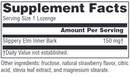 slippery elm strawberry lozenges source naturals supplement facts