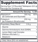 soothing night jarrow formulas supplement facts