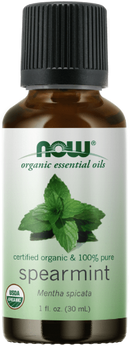 spearmint oil (now organic essential oils)