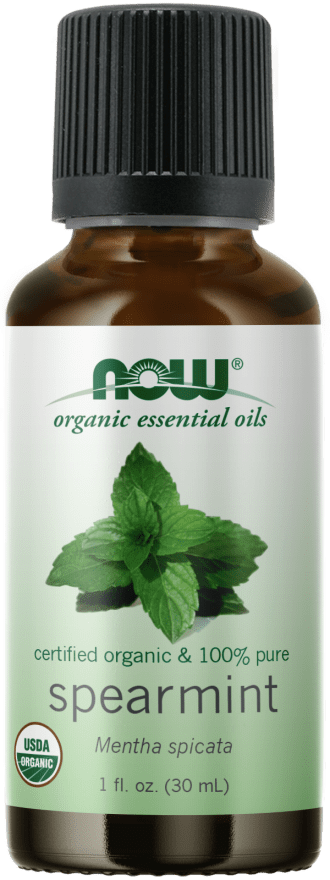 Spearmint Oil Organic (NOW) Front