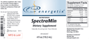 spectramin (energetix) label