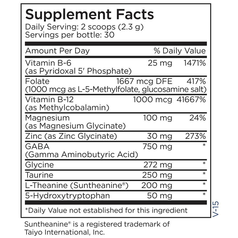 Spectrum Awakening (Metabolic Maintenance) Supplement Facts