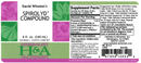 spirolyd compound (herbalist alchemist) label