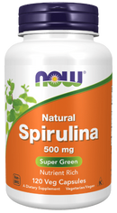 spirulina 500 mg (now foods)