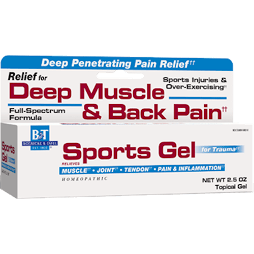 sports gel boericke & tafel