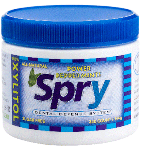 Spry Xylitol Mints Peppermint (Xlear)