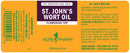 st. john's wort oil herb pharm label