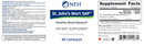 st. john's wort sap (nfh nutritional fundamentals) label