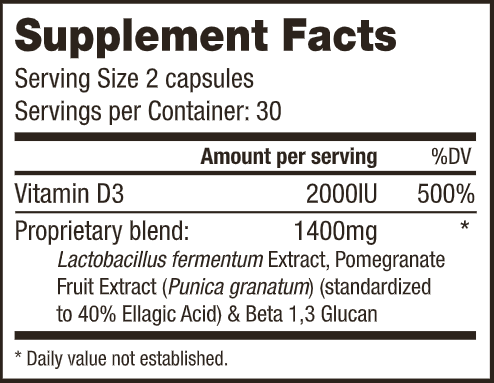stem-kine (aidan products) supplement facts