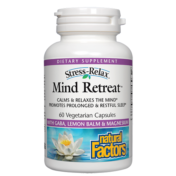 Stress Relax Mind Retreat (Natural Factors) Front
