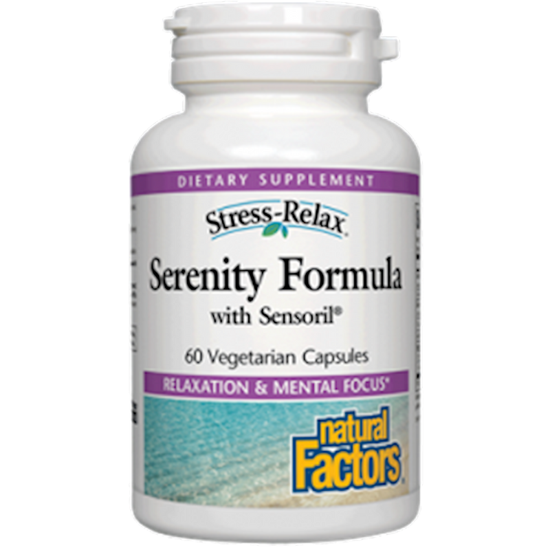 Stress-Relax Serenity Formula (Natural Factors) Front