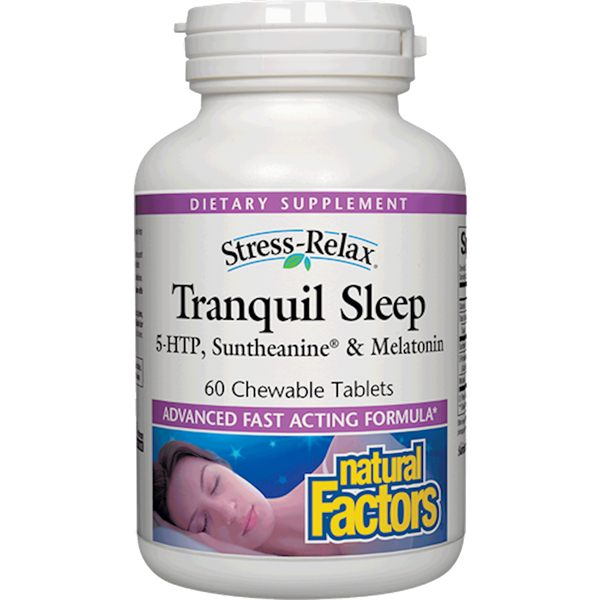 Stress-Relax Tranquil Sleep (Natural Factors) Front