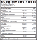 stress b-complex caps twinlab supplement facts