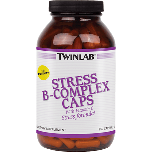 Stress B-Complex with Vitamin C Twinlab 250 Caps