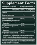 stress response gaia herbs supplement facts