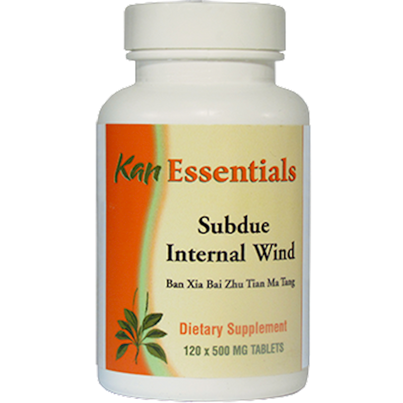 Subdue Internal Wind Tablets (Kan Herbs Essentials) 120ct Front
