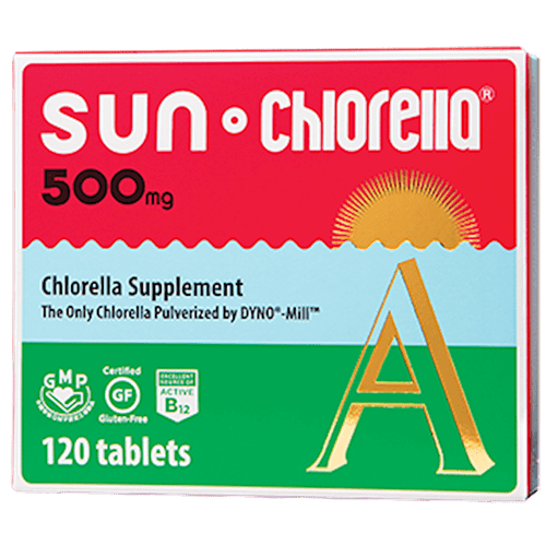 Sun Chlorella 500 mg 120ct (Sun Chlorella USA) Front