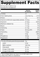 sun chlorella 500 mg 120 tablets supplement facts