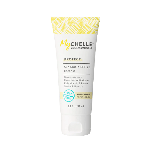 sun shield coconut spf 28 (mychelle dermaceuticals)