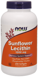 sunflower lecithin 1200 mg (now foods)