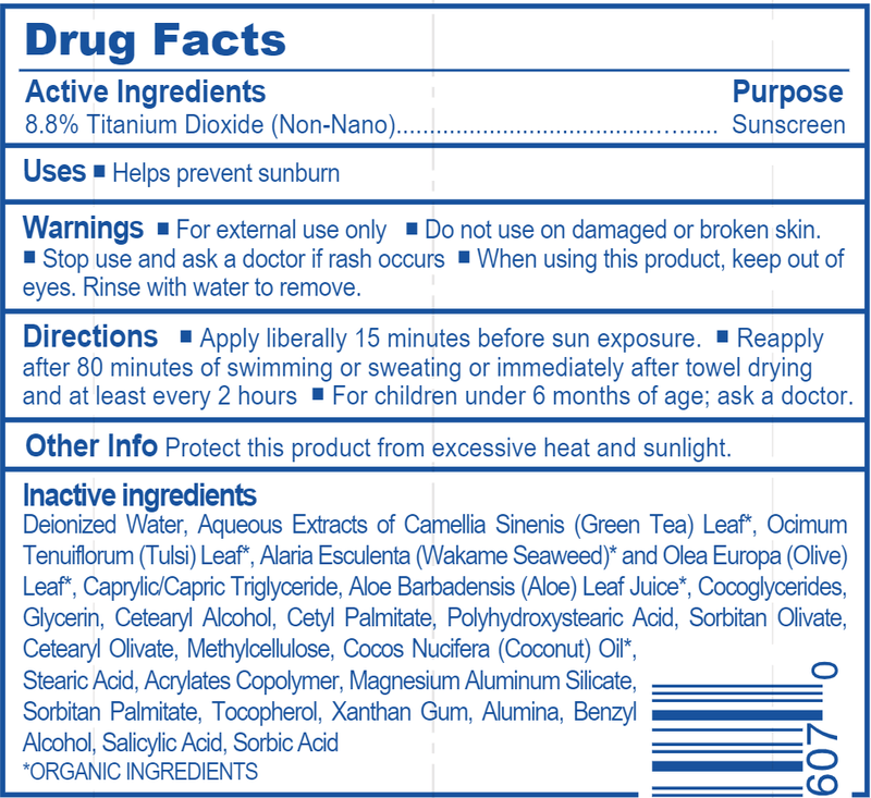 Sunscreen SPF 30 (Stream2Sea) Drug Facts