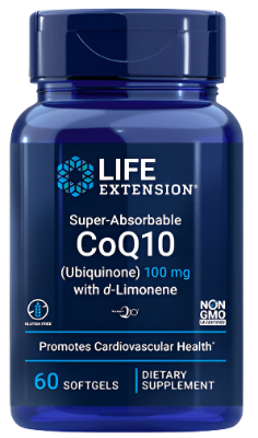 super-absorbable coq10 100 mg (life extension)
