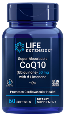 super-absorbable coq10 50 mg (life extension)