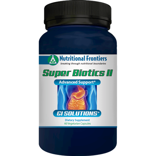 Super Biotics II (Nutritional Frontiers) Front