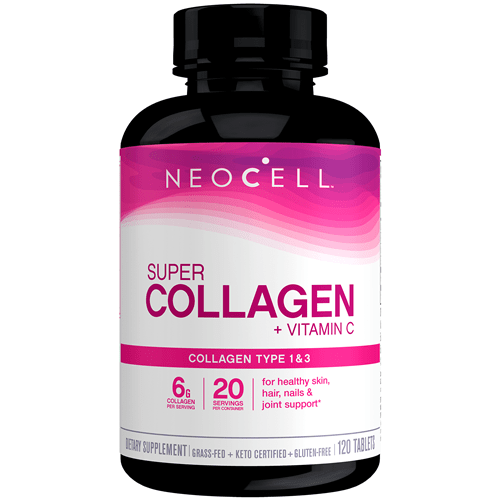 Super Collagen + C (Neocell) 120ct Front
