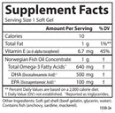 super dha carlson labs supplement facts