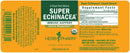 super echinacea herb pharm label