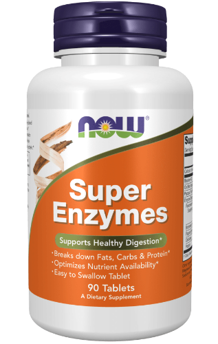 super enzymes tablets (now foods)
