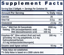 super omega-3 (life extension) supplement facts