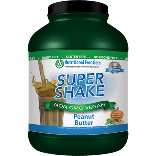 Super Shake Peanut Butter (Nutritional Frontiers) Front