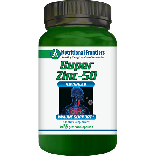 Super Zinc-50 (Nutritional Frontiers) Front