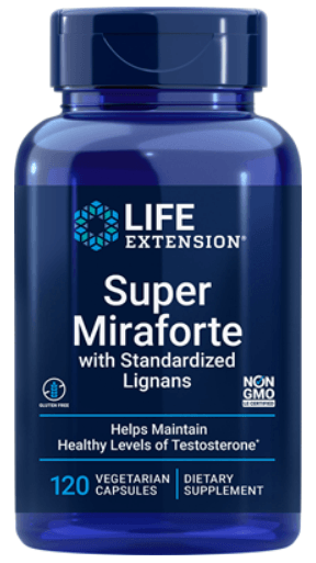 Super Miraforte with Standardized Lignans (Life Extension) Front