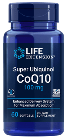 Super Ubiquinol CoQ10 (Life Extension) Front
