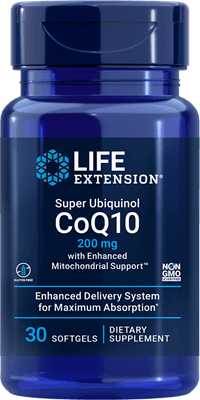 Super Ubiquinol CoQ10 with Enhanced Mitochondrial Support™ 200mg