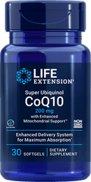 Super Ubiquinol CoQ10 with Enhanced Mitochondrial Support™ 200mg