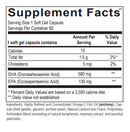 orthomega select dha ortho molecular supplement