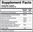 support glucose biomatrix supplement facts