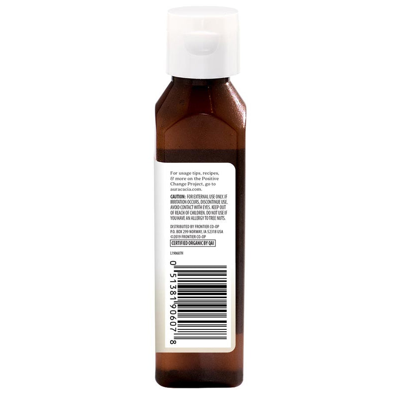 Sweet Almond Organic Skin Care Oil (Aura Cacia) Side-2