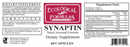 synaptin (ecological formulas) label