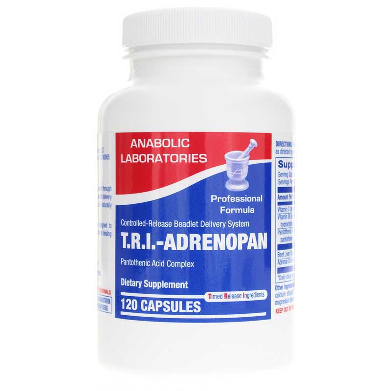 T.R.I. - ADRENOPAN (Anabolic Laboratories) 120ct Front
