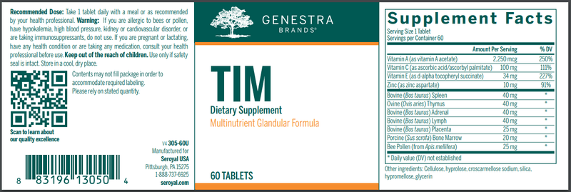 tim | TIM genestra label
