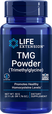 TMG Powder (Life Extension) Front