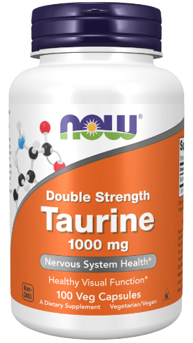 taurine 1000 mg (now foods)